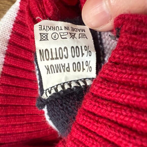 Armani Junior Striped Knit Cardigan Sweater - Picture 4 of 4